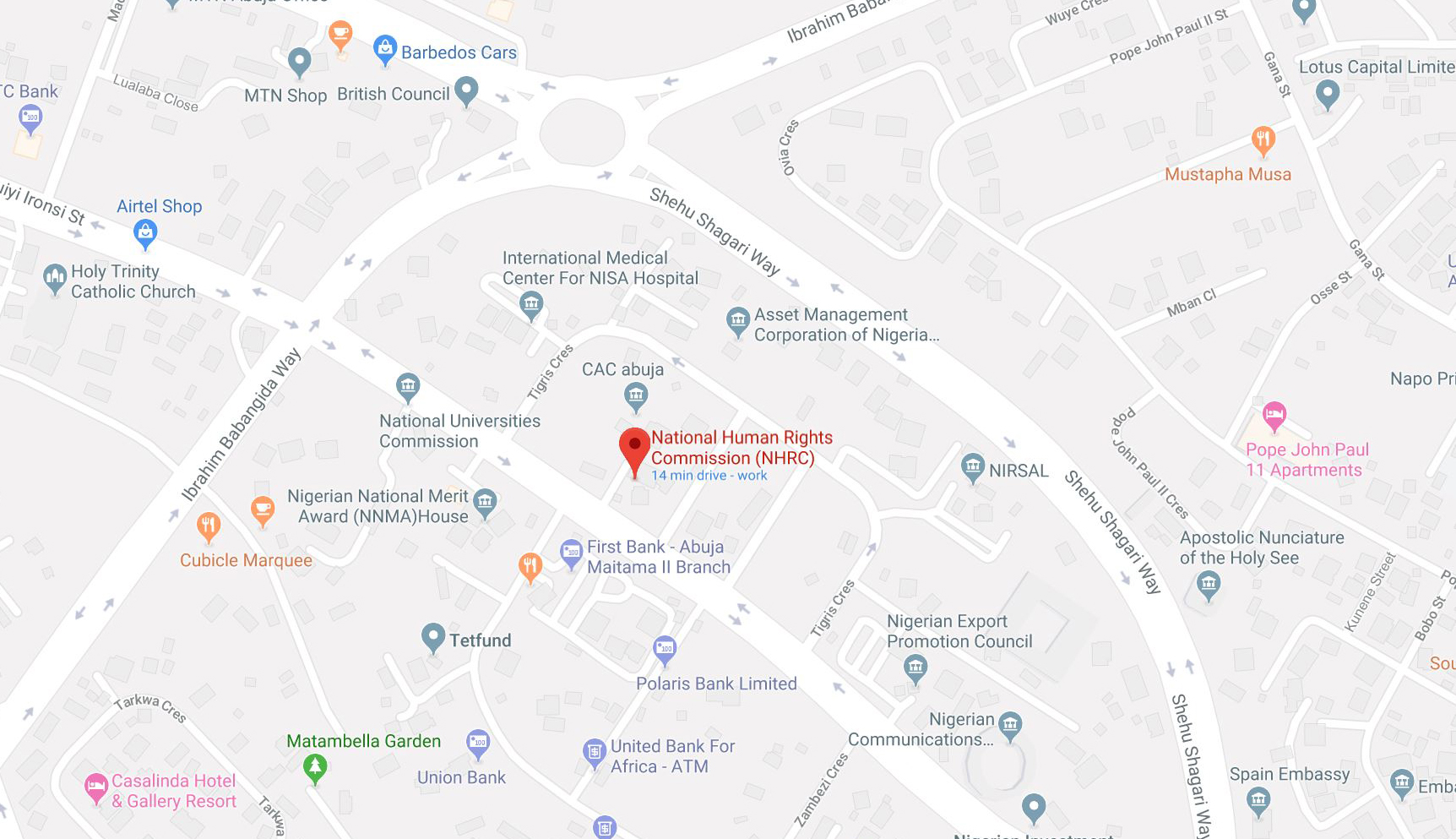 nhrc map